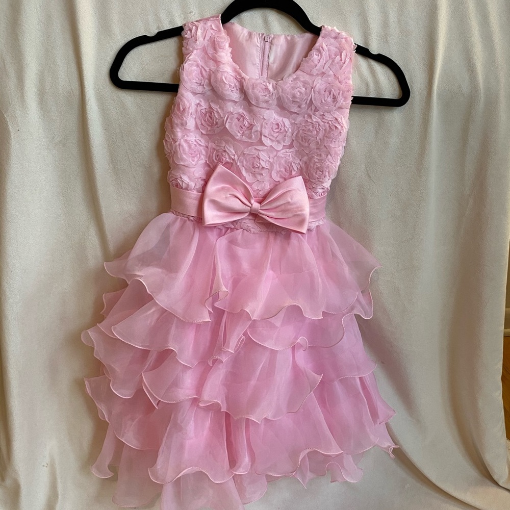 Spring Dress Easter Dress with Ruffles Size 7/8
